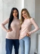 Водолазка женская ангоровая Femme 5XL-7XL (58-62) пудра - изображение 4