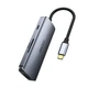 Док станция Choetech USB-C 7-в-1 (HUB-M19-GY) - изображение 2