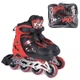 Роликові ковзани розсувні Best Roller розмір 34-37 Black Red (30258-M) - зображення 1