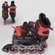Роликові ковзани розсувні Best Roller розмір 34-37 Black Red (30258-M) - зображення 2