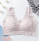 Жіночий топ з мереживом топік бюстгальтер бралет ліф Honey Fashion Accessories One Size (M/L) рожевий (2-32) - зображення 1