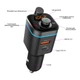 FM-трансмиттер модулятор C72 QC3.0, PD3.0 Черный (FMC72) - изображение 3