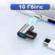 Магнітний адаптер Type-C PD 100W 90 градусів кутовий Чорно-сірий (MA904KGB) - зображення 3