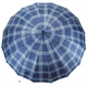 Зонт Semi Line Grid Blue (2512-3) - изображение 2
