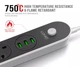 Мережевий фільтр подовжувач LDNIO SC330І переноска з портами USB на 3 розетки, 1.6м - зображення 2