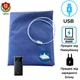 Електрогрілка з USD виходом Extra 30*45 см працює від Power Bank (Павербанку) / зарядного блоку (водовідштовхувальний чохол) - зображення 2