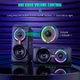 Акустика для ПК ONIKUMA RGB Backlight L6 5Wx2 с подсветкой - изображение 3