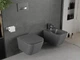 Подвесное биде MEXEN MADOX DARK GREY MATT (MEX-35155161) - зображення 2