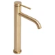 Смеситель для умывальника Rea Clif brushed gold высокий REA-B5329 - изображение 1
