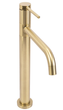 Смеситель для умывальника Rea Lugano Slim brushed gold высокий REA-B4420 - изображение 3