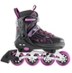 Раздвижные роликовые коньки SFR RX - XT Adjustable 32-35.5 Black/Pink - изображение 2