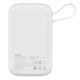 Портативна батарея Baseus Qpow Pro Digital Display Fast Charge Power Bank 20000mAh 22.5W PPQD030102 White - зображення 3