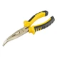 Щипці вигнуті MASTERTOOL 180 мм С55/HRC 45~50 - зображення 1