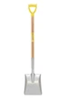 Лопата совковая MASTERTOOL 225х275х1200 мм молотковая покраска с деревянной ручкой и держаком 14-6269 - изображение 1