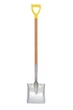 Лопата совковая MASTERTOOL 225х275х1200 мм молотковая покраска с деревянной ручкой и держаком 14-6269 - изображение 2