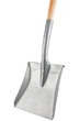 Лопата совковая MASTERTOOL 225х275х1200 мм молотковая покраска с деревянной ручкой и держаком 14-6269 - изображение 3