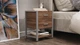 Тумба универсальная Ferrum-decor Вивьен 2/1 50x41x40 серый ДСП Дуб Таверна 16мм (XK00141) - изображение 1