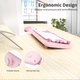 Комплект бездротовий VHG Geezer Pink, клавіатура + миша - зображення 6