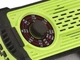Аварійний ліхтар GDPLUS GD-8076 з Powerbank, 4 лампами, сонячною панеллю, Bluetooth, FM, MP3 - зображення 7