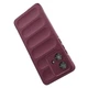 Силиконовый (TPU) чехол Deexe Terra Case для Motorola Edge 40 Neo - Wine Red - изображение 3