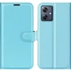 Классический чехол-книжка Deexe Book Type для Motorola Moto G54 / G54 Power - Blue - изображение 1