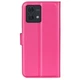 Чехол-книжка Deexe Book Type для Motorola Moto G84 - Rose - изображение 6