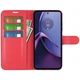 Класичний чохол-книжка Deexe Book Type для Motorola Moto G84 - Red - зображення 2