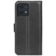 Классический чехол-книжка Deexe Book Type для Motorola Moto G84 - Black - изображение 6