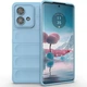 Силиконовый (TPU) чехол Deexe Terra Case для Motorola Edge 40 Neo - Baby Blue - изображение 1