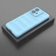 Силиконовый (TPU) чехол Deexe Terra Case для Motorola Edge 40 Neo - Baby Blue - изображение 4