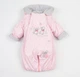 Комбинезон для девочки на двойном синтепоне розовый Арт. Dansing Mouses r 62-68р 3-4мес Janmar - изображение 3