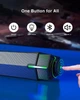 Звукова панель JEECOO, стереозвук, RGB. Колір - Чорний - зображення 5