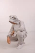Піжама кігурумі чоловіча Kigurumi Кіт Тоторо Сірий М 155-165 см. (1032/2) - зображення 4