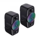 Игровые колонки HAVIT HV-SK213 с RGB подсветкой, USB Black - изображение 2