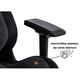 Крісло ігрове GT Racer X-8005 Dark Gray/Black Suede - изображение 6