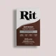 Барвник для одягу Rit Dye Dark Brown (83250) - зображення 1