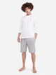Лонгслив мужской Tommy Hilfiger 626396437 M Белый (1159792478) - изображение 3