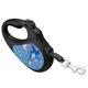 Повідець-рулетка для собак WAUDOG R-leash, малюнок "Рік та Морті 3", світловідбивна стрічка, L, до 50 кг, 5 м чорний - зображення 2