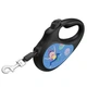 Повідець-рулетка для собак WAUDOG R-leash, малюнок "Рік та Морті 3", світловідбивна стрічка, L, до 50 кг, 5 м чорний - зображення 3