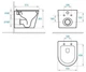 Комплект инсталляции Grohe Rapid SL 4в1 и подвесного унитаза с крышкой Koller Pool Grace Tornado 3.0 + гигиенический душ Qtap (3884000G/38732000/GR-0515-RQ/QTINSVARCRMV00440001) - изображение 6