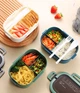 Ланч-бокс HOME FOOD об'ємом 1200 мл, синій - зображення 8