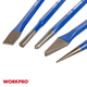 Набір пробійників і зубил WORKPRO (5 предм.) PRO WP201303 - зображення 4
