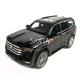 Игрушечная машинка металлическая Toyota Land Cruiser 300, тойота ленд крузер, черный, звук, свет, инерция, откр двери, багажник, капот, 1:32, 15*7*6см (ТК-18010) - изображение 9
