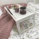 Поднос с ножками IKEA KLIPSK белый 002.588.82 - изображение 5