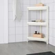 Угловой стеллаж IKEA VESKEN ВЕСКЕН белый 704.710.92 - изображение 2