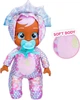 Cry Babies Tiny Cuddles Dinos Phoebe Интерактивная мягкая кукла пупс плакса Дино Фиби - изображение 3