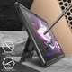 Чехол Supcase Unicorn Beetle Pro для Samsung Galaxy Tab S8 Ultra | S9 Ultra 14.6 Black (843439137394) - изображение 3