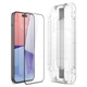 Защитное стекло Spigen Glas.TR "EZ FIT" FC (2 Pack) для iPhone 15 Plus Black (AGL06884) - изображение 4