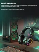 Навушники провідні ігрові з мікрофоном геймерські AMPLIGAME H6B / Ігрові навушники 7.1 для геймерів, ігор, пк, playstation 9190 fifine Чорний 68827 - зображення 6