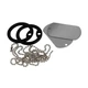 Набор идентификационных жетонов Mil-Tec Армейский на шею жетон С резинками One size (4046872365775) - изображение 3